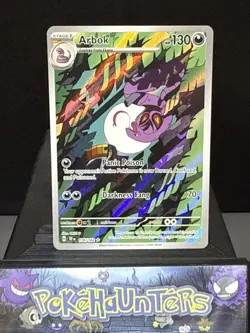 Pokemon Card Arbok 176/162 Temporal Forces Holo Illustration Rare Near Mint - Image 1