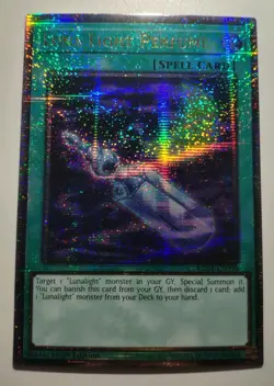 Near Mint Yugioh Luna Light Perfume Quarter Century Secret Rare RA04-EN090 - Image 2
