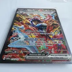 Pokemon Twilight Masquerade Greninja EX Sir Scarlet & Violet Card 214/167 Holo - Image 2