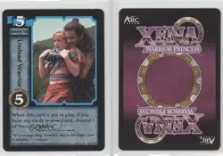 1998 Xena Warrior Princess Collectible Card Game 1st Edition Undead #34 0a1 - Image 3