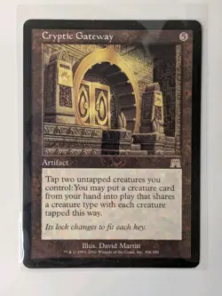Cryptic Gateway #306/350 - Onslaught - MTG Magic: The Gathering - Light Play - Image 1