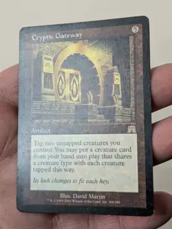 Cryptic Gateway #306/350 - Onslaught - MTG Magic: The Gathering - Light Play - Image 4