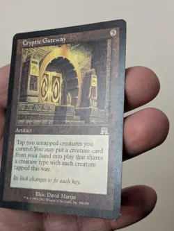 Cryptic Gateway #306/350 - Onslaught - MTG Magic: The Gathering - Light Play - Image 5