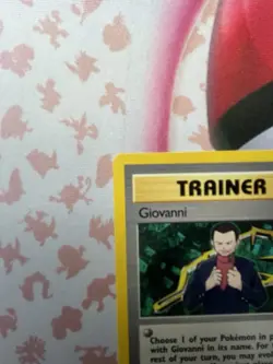 Pokemon Card Giovanni 104/132 Gym Challenge Set WOTC Trainer NEAR MINT - Image 7