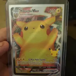 Pokémon TCG Pikachu Vmax Sword & Shield Swsh062 Holo Promo - Image 5