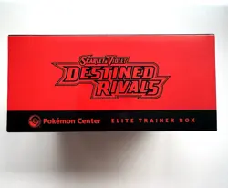 Pokemon TCG: Destined Rivals ETB Elite Trainer Box Pokemon Center Exclusive ✅ - Image 2