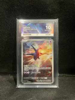 Latios 203/191 - Ace Gem Mint 10 - Surging Sparks - Illustration Rare | Pokemon - Image 2