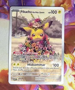 Pikachu  May Queen - Pokémon Card Collectable Gift Display - Image 1