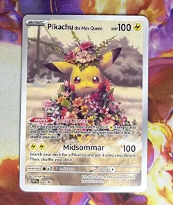 Pikachu  May Queen - Pokémon Card Collectable Gift Display - Image 3