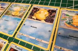 8 Psyduck Pokémon TCG Lot - (Detective Pikachu Stamped) SM199 - Image 16