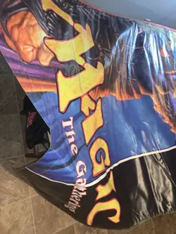 Magic the Gathering Tournament Vinyl Banner WOTC Employee Only Double Sided 8’x4 - Image 4