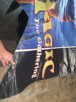 Magic the Gathering Tournament Vinyl Banner WOTC Employee Only Double Sided 8’x4 - Image 5