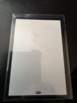 Blank Card Misprint with Rare Stamp (NM) Magic The Gathering - Image 1