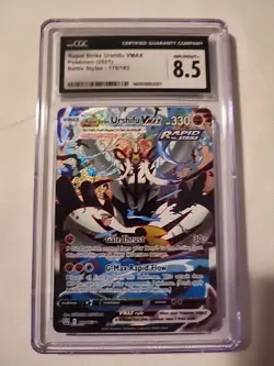 Rapid Strike Urshifu VMAX (Alternate Art Secret) 170/163 Swsh05: Battle Styles Holo - Image 2