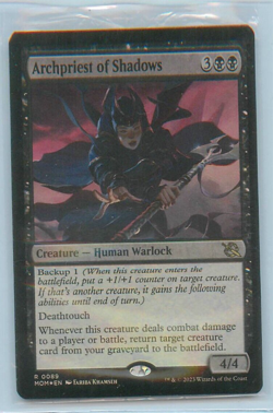 Archpriest Of Shadows - 89 - Foil - MOM - NM - MTG Magic the Gathering - Image 2