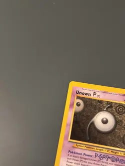 Pokemon TCG 2002 Neo Destiny: Unown P 58/105 - Non-Holo Uncommon Card - LP/NM - Image 2
