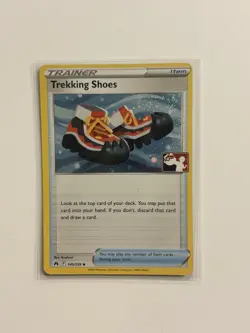Trekking Shoes 145/159 Cosmos Holo Pokemon Prize Pack Crown Zenith variant F - Image 1