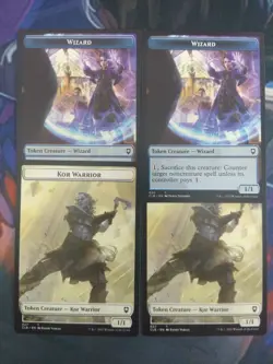 Kor Warrior // Wizard Token x4 | 7% Off 2+ | C Baldur's Gate | NM | MTG - Image 2