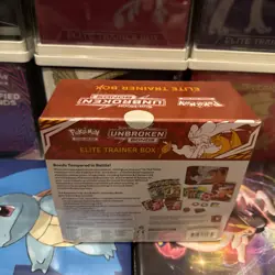 Pokemon TCG Sun & Moon Unbroken Bonds Elite Trainer Box ETB Factory Sealed - Image 4