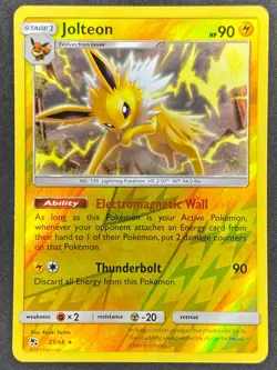 Pokémon Jolteon Reverse Holo 23/68 HIF Hidden Fates NM - Image 1