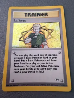 Pokémon Cards Base Set 2, Gym Heroes 4 Cards Together - Image 8