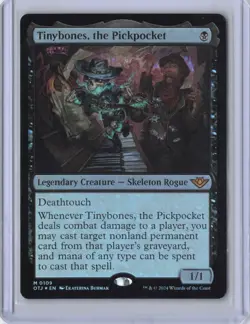 Tinybones, the Pickpocket Outlaws of Thunder Junction Foil - NM #109 MTG OTJ - Image 1