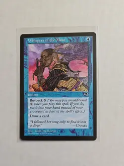 Whispers of the Muse - Tempest - LP - MTG Magic - Uncommon - Instant - Image 2