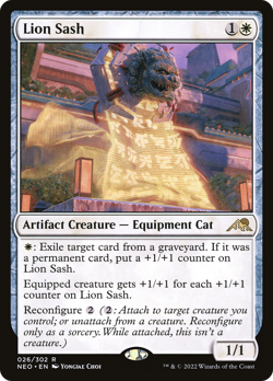Lion Sash - NEO #26 | NORMAL | NM | MTG - Image 2