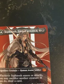 Sephiroth, Fabled SOLDIER Full Art Art nonfoil Final Fantasy M# 382 - Image 4