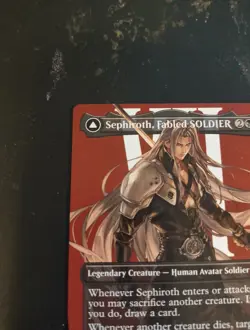 Sephiroth, Fabled SOLDIER Full Art Art nonfoil Final Fantasy M# 382 - Image 5