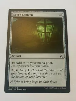 Seer's Lantern -  Magic the Gathering MTG Oath of the Gatewatch Single - Image 3