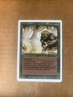 Magic the Gathering ~ MTG ~ 1x Force of Nature ~ 3rd Edition ~  LP ~ REVISED - Image 1