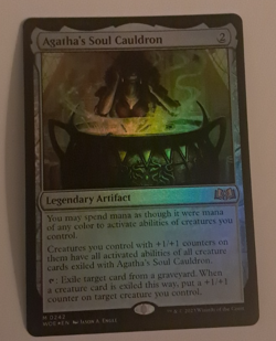 Agatha's Soul Cauldron FOIL NM/M Wilds of Eldraine MTG MAGIC THE GATHERING - Image 3