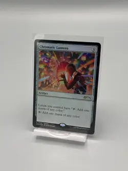 MTG magic cards 1x Chromatic Lantern - Foil pride promo 2025 Unique & Misc Promo - Image 1