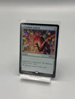 MTG magic cards 1x Chromatic Lantern - Foil pride promo 2025 Unique & Misc Promo - Image 2