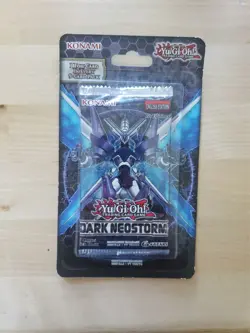 1st Edition Dark Neostorm YuGiOh Konami Booster Pack - 1 Foil Card every Pack - Image 1