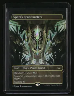 Streets of New Capenna Spara's Headquarters (Borderless) Foil - Image 1