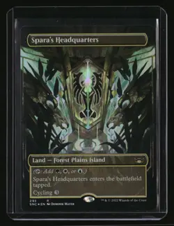 Streets of New Capenna Spara's Headquarters (Borderless) Foil - Image 3