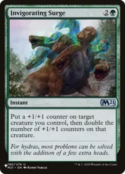 Invigorating Surge #190 | Near Mint | The List PLST | Magic MTG - Image 1