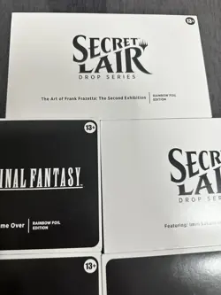 MtG Magic Secret Lair x FINAL FANTASY Complete FOIL ENGLISH Set In Hand - Image 2