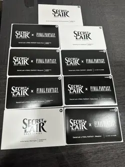 MtG Magic Secret Lair x FINAL FANTASY Complete FOIL ENGLISH Set In Hand - Image 8