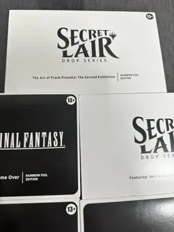 MtG Magic Secret Lair x FINAL FANTASY Complete FOIL ENGLISH Set In Hand - Image 9