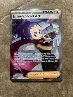 PokÃ©mon TCG Janine's Secret Art Shrouded Fable Edition, Card 088/064, S&V - Image 1
