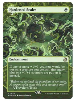 Magic: The Gathering - Hardened Scales, Wilds of Eldraine (WOT), #055 Rare NM - Image 3