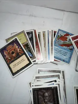 MTG Revised 3rd Ed Commons Lot Approx 250 Cards MP-HP Lightning Bolt Fireball - Image 10