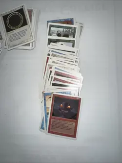 MTG Revised 3rd Ed Commons Lot Approx 250 Cards MP-HP Lightning Bolt Fireball - Image 6