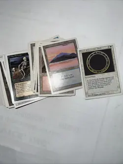 MTG Revised 3rd Ed Commons Lot Approx 250 Cards MP-HP Lightning Bolt Fireball - Image 7