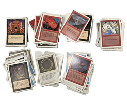 MTG Revised 3rd Ed Commons Lot Approx 250 Cards MP-HP Lightning Bolt Fireball - Image 9