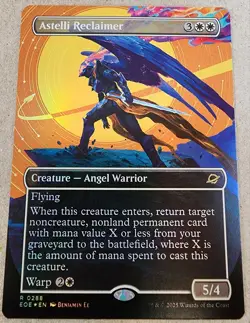 Astelli Reclaimer - #288 Foil (Borderless) Edge of Eternities - Mtg - Image 1