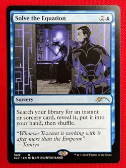 MTG 1X Solve the Equation X1 Secret Lair (1022) Magic - NM/MT - Image 1